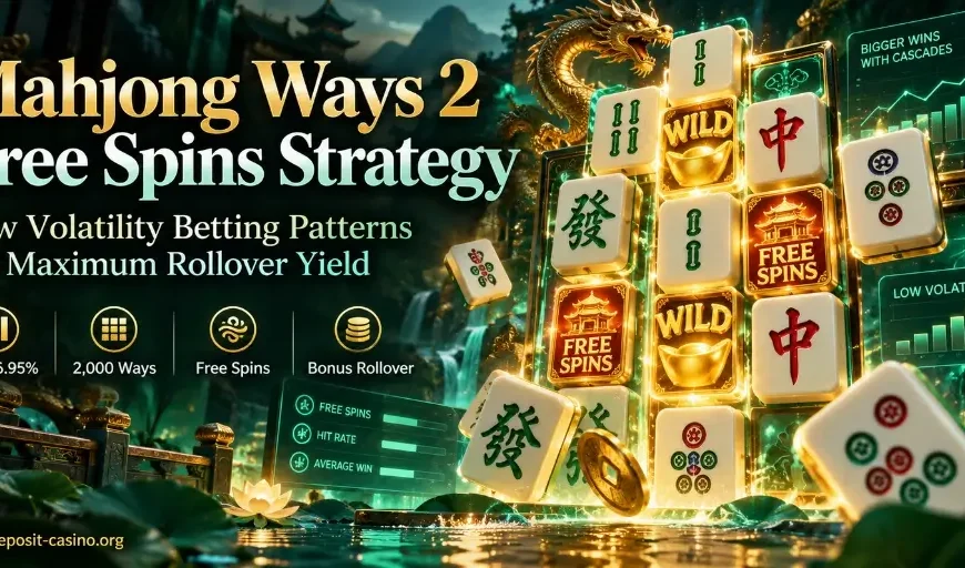 mahjong ways 2 free spins